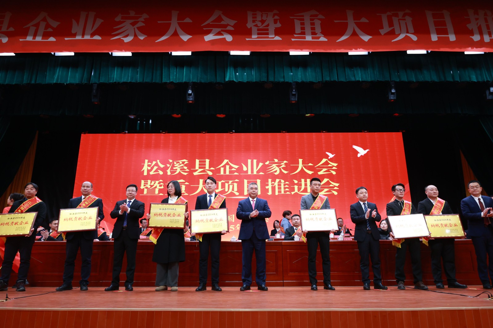 喜報!易順建工集團榮獲“松溪縣2024年度納稅貢獻企業(yè)”稱號